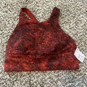 NWT Lululemon Wunder Train Longline Bra